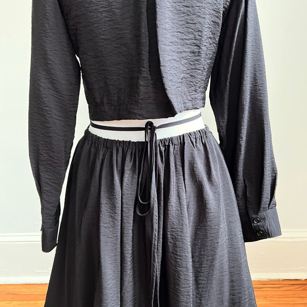 NEW Young Fabulous & Broke YFB Derby Black Cutout Maxi Dress M - Picture 9 of 13